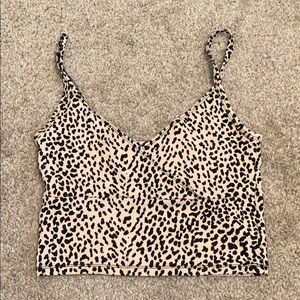 Leopard print tank
